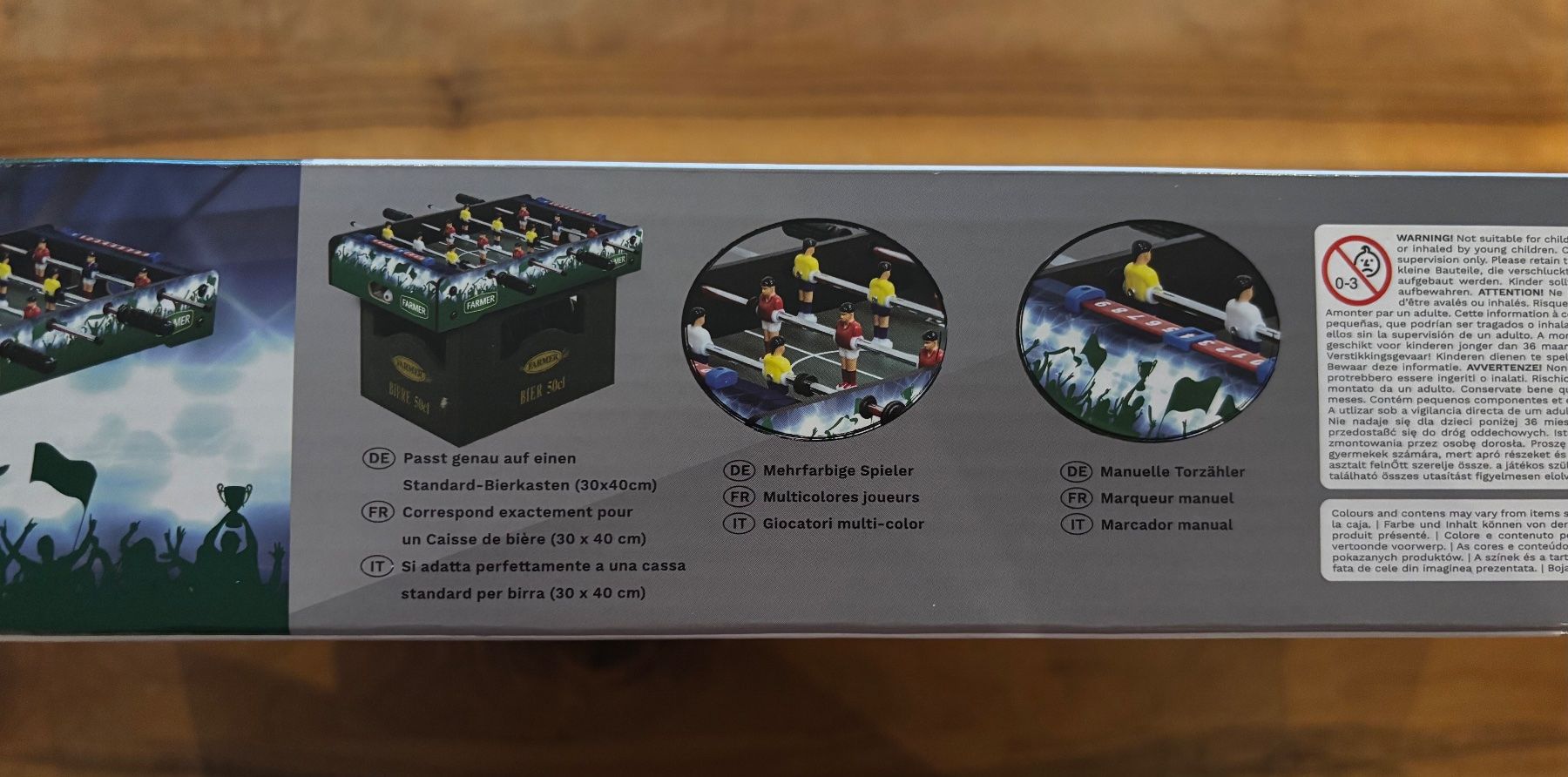 Giochi: Tischfussball zu verkaufen – Nuovo e nell'imballaggio originale da Unterkulm venduto da mic_7mvb 1