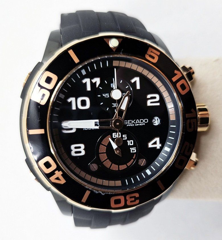 Uhren: SEKADO Pro Diver Gold Edition Neuwertig – Neu (gemäss Beschreibung) aus Zürich von Numark 5