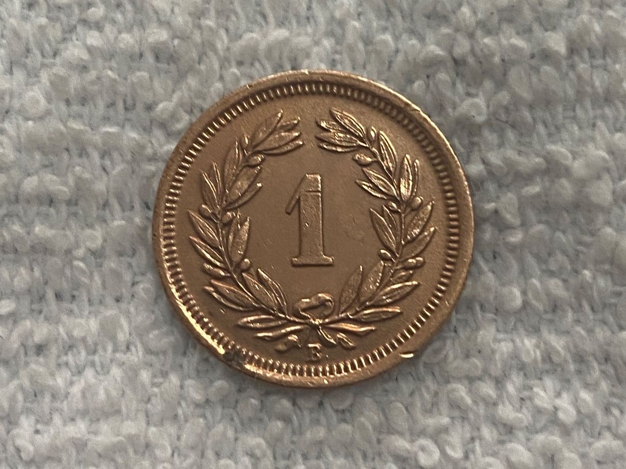 Alle Münzen: 1 centime/Rappen 1910 – Gebraucht aus Nyon von Ilmi09 1