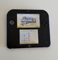 Nintendo 2 DS Konsole Schwarz Blau