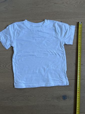 Rein Weisses T-Shirt, Kinder Grösse 92/98, Top Zustand!