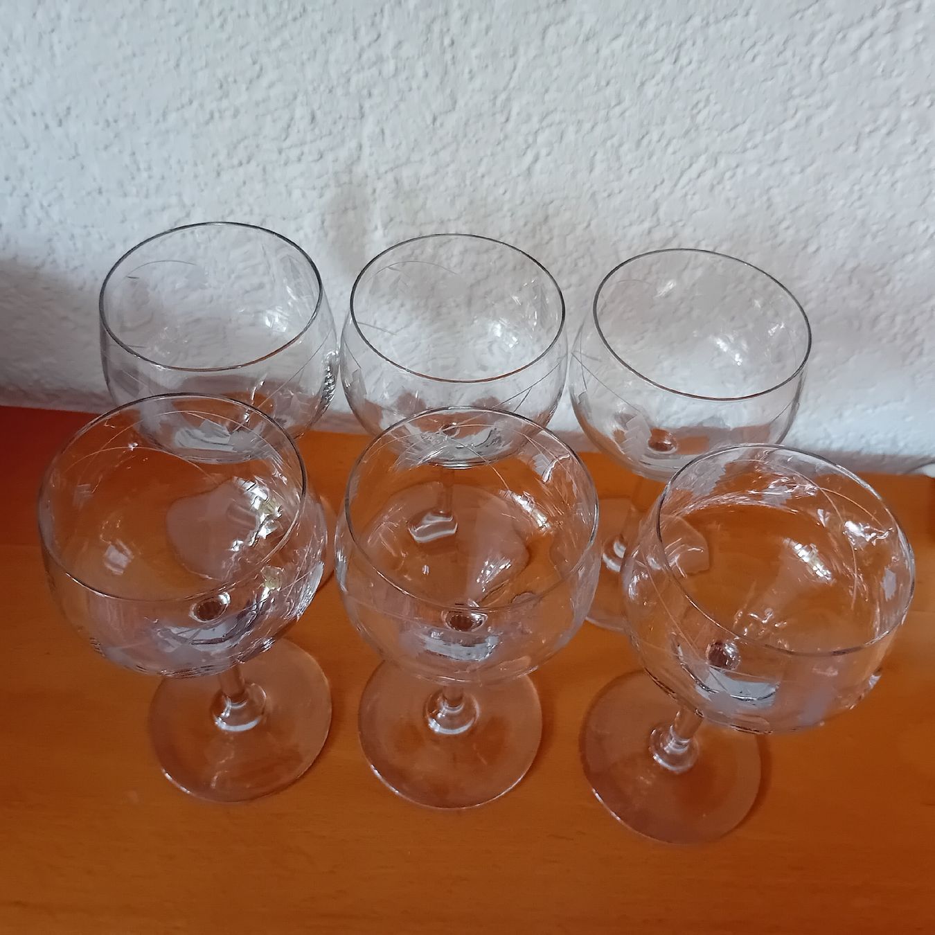 Bicchieri: 6 verres à pied en cristal – Nuovo (secondo la descrizione) da Biel/Bienne venduto da Monhub 2