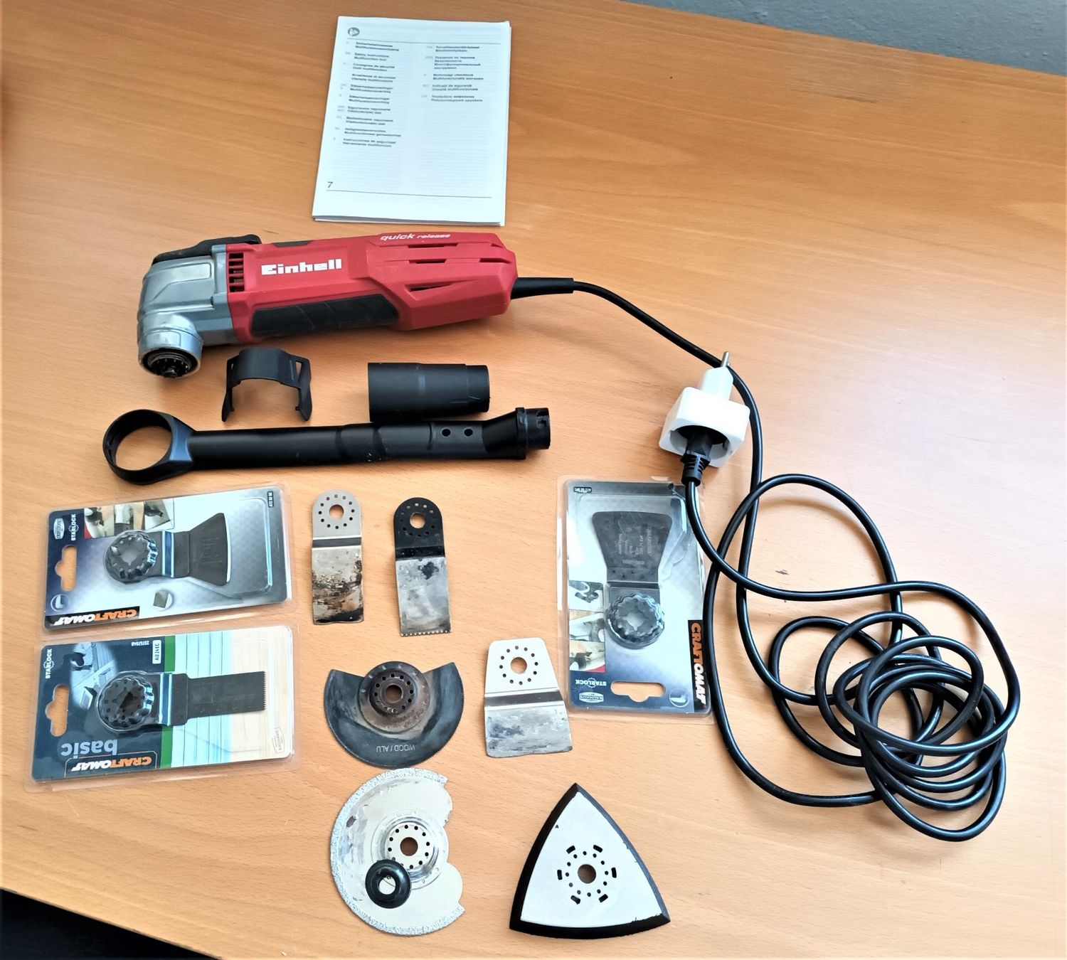 Einhell Tous les outils: Einhell TE-MG 300 EQ Kit Multitool-Kit Multifunktionswerkzeu – D'occasion à Vaduz par Bergtiger