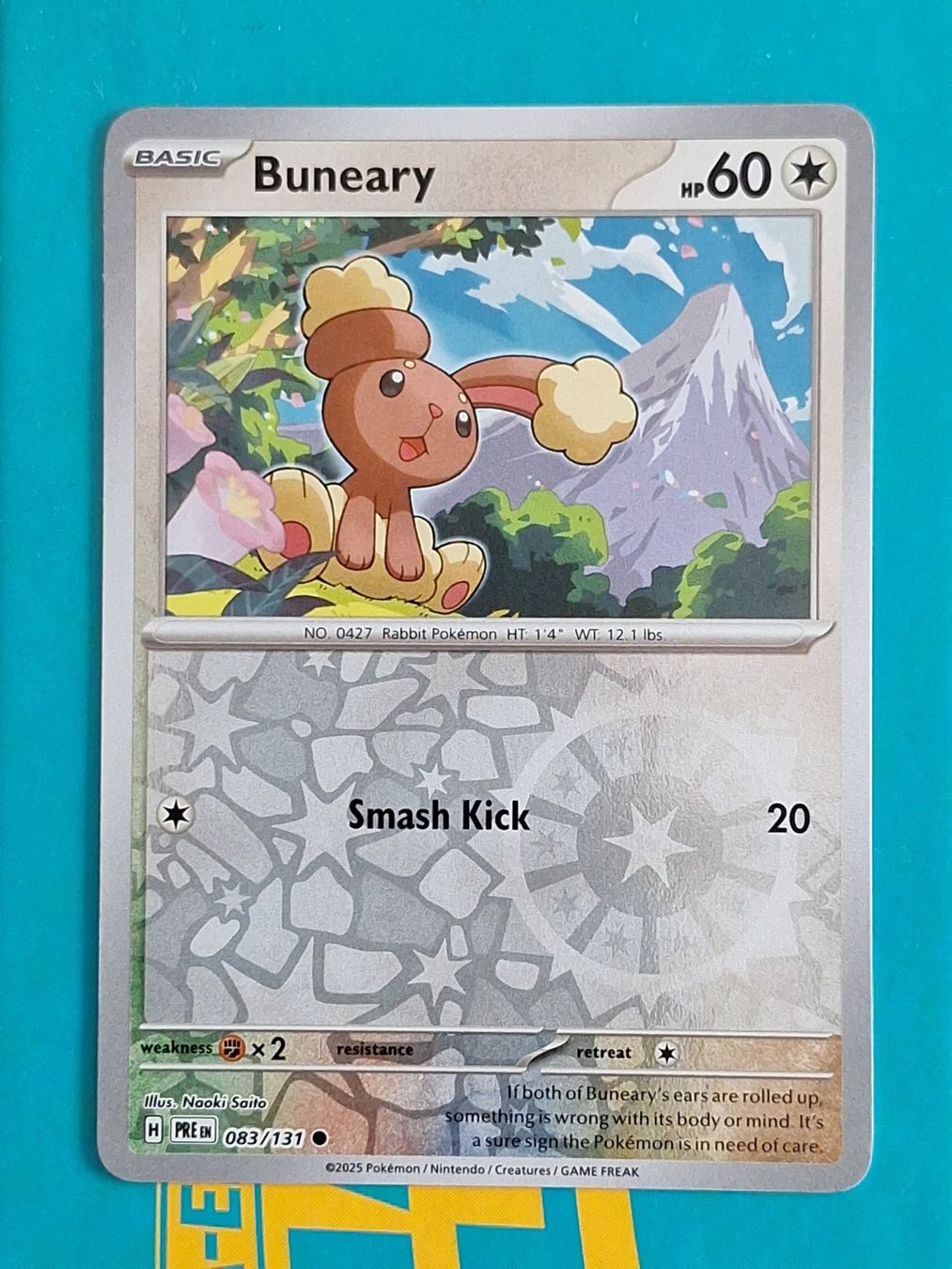 Pokémon Carte collezionabili: Buneary - Reverse Holo - Prismatic Evolution #1.6 – Usato da Altstätten SG venduto da GGsGameshop