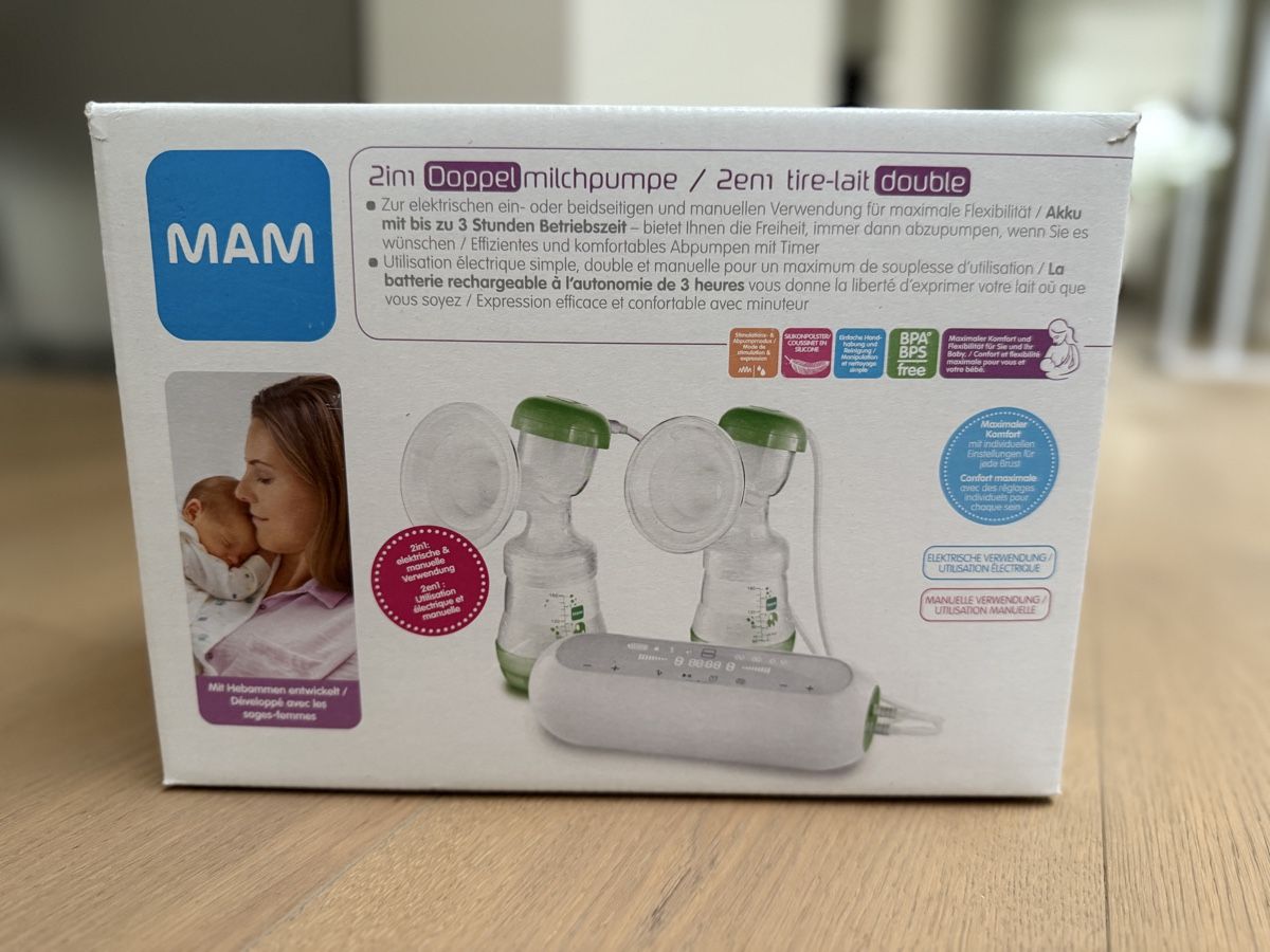 Mam Accessori per l’allattamento: MAM 2in1 Doppelmilchpumpe – Nuovo (secondo la descrizione) da Sissach venduto da Raphael_88