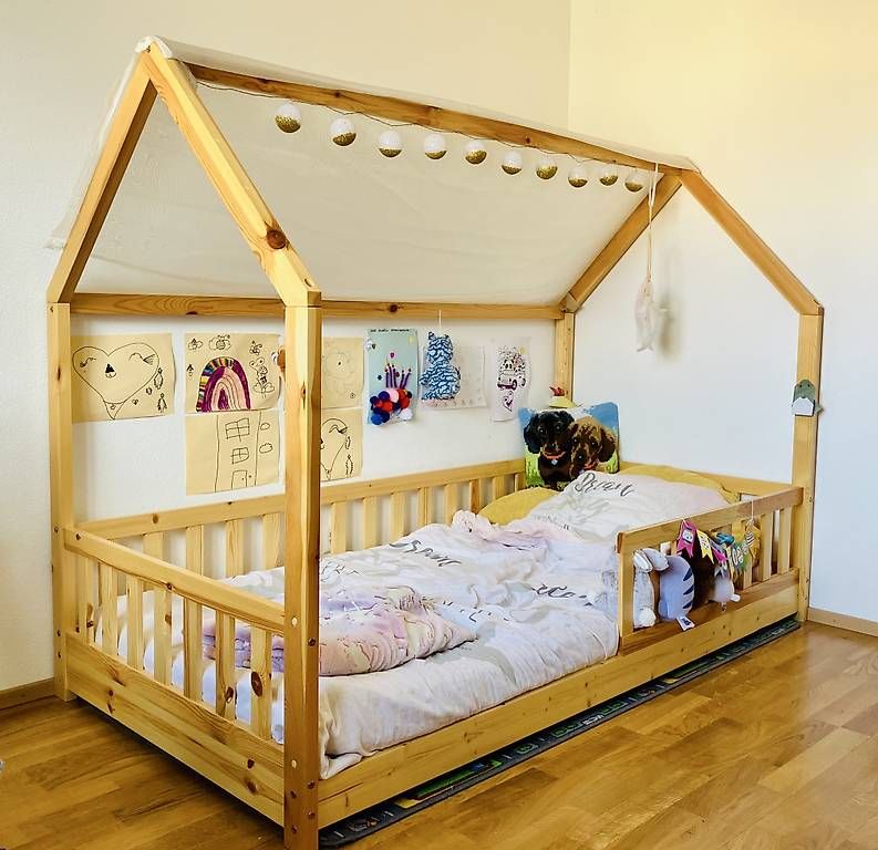 Betten: Lit cabane 93,5cm largeur 195cm longueur – Gebraucht aus Martigny von avf_w8zf