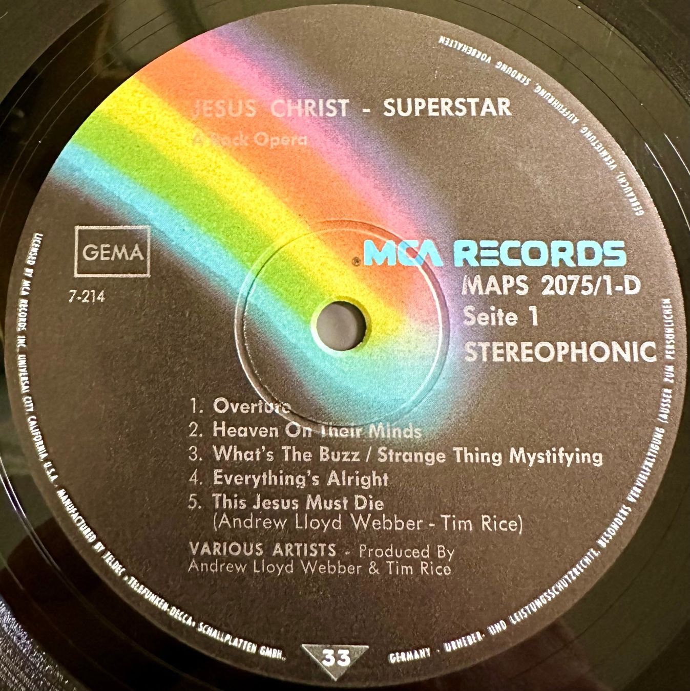 Dischi in vinile: VA - Jesus Christ Superstar // LPs: VG++; Box: VG – Usato da Zürich venduto da saltbee 3