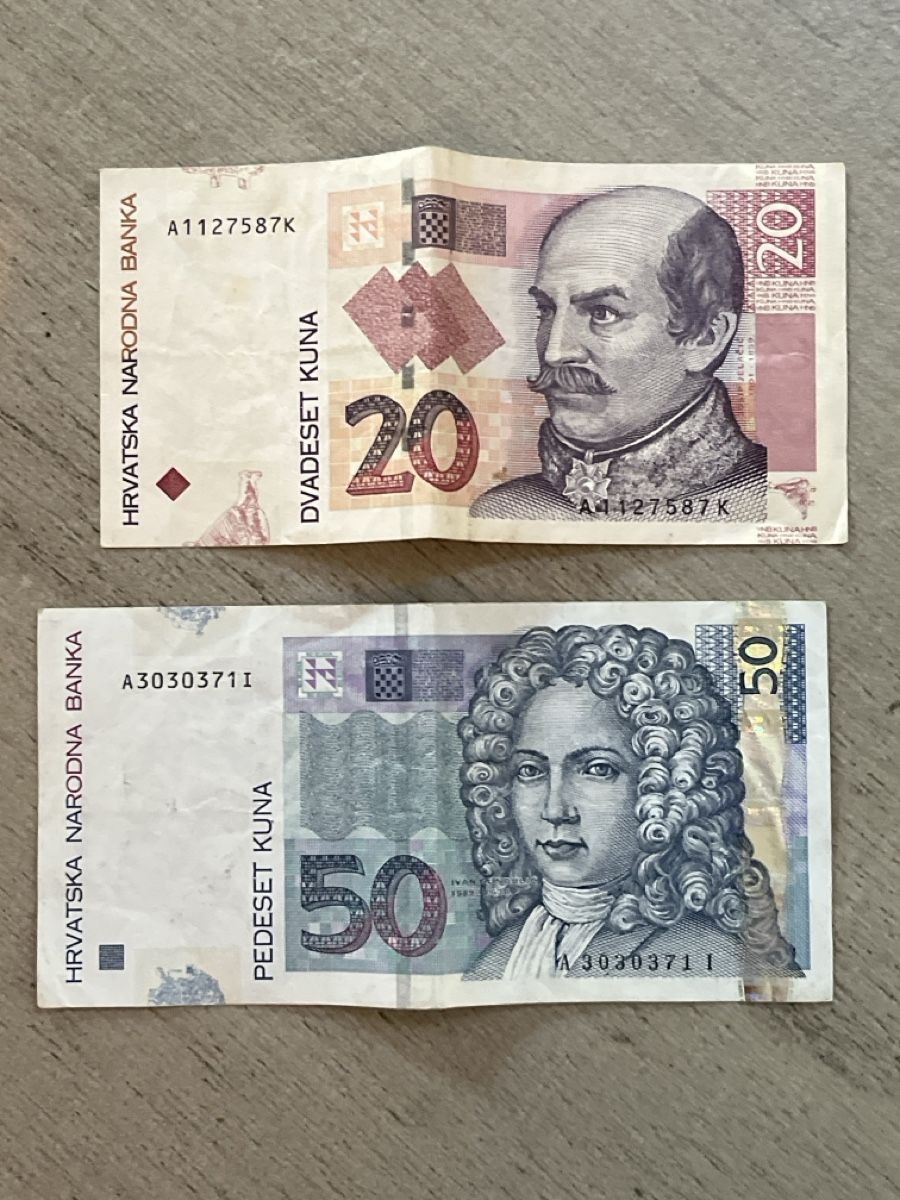 Banknoten: KUNA  – Gebraucht aus Toffen von Coroner