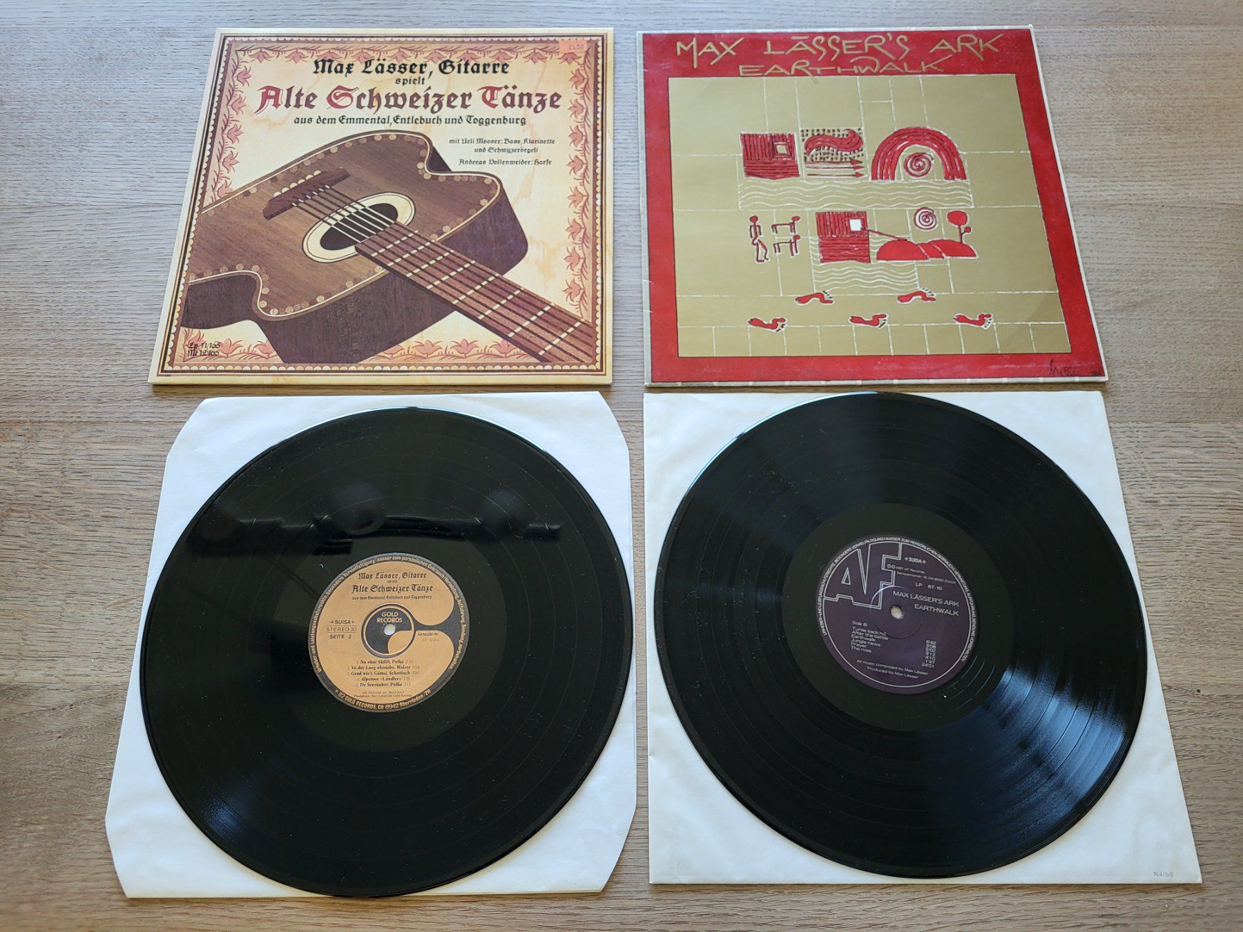 Schallplatten: Max Lässer / Max Lässers' Ark -  2 LP's - Vinyl – Gebraucht aus Wilen b. Wollerau von 4banger 4