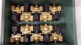 Elektromagnetventil Messing 10 Stk. 3/4 Zoll 24 bis 230 Volt