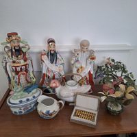 Schöne, verschiedene, asiatische Deko