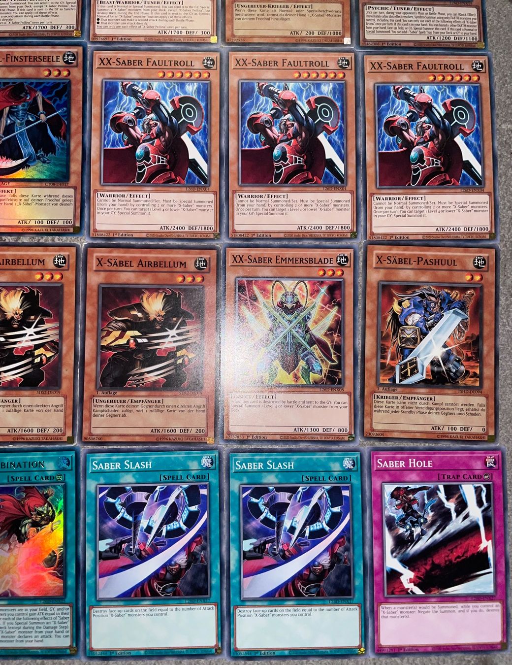 Yugioh Sammelbilder & Trading cards: YuGiOh X Säbel Deck – Neu (gemäss Beschreibung) aus Altstätten SG von ChangeMaker 5