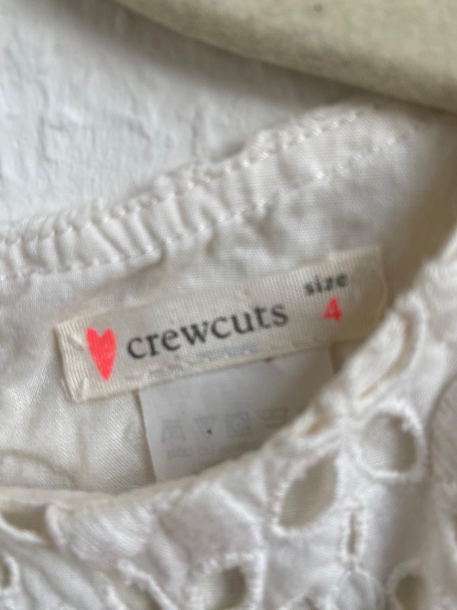 J.Crew Kleider & Röcke: Crewcuts robe blanche-taille 4 ans – Gebraucht aus Geneve von maremonte 1