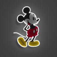 Disney Mickey Full Body Neon Wandleuchte