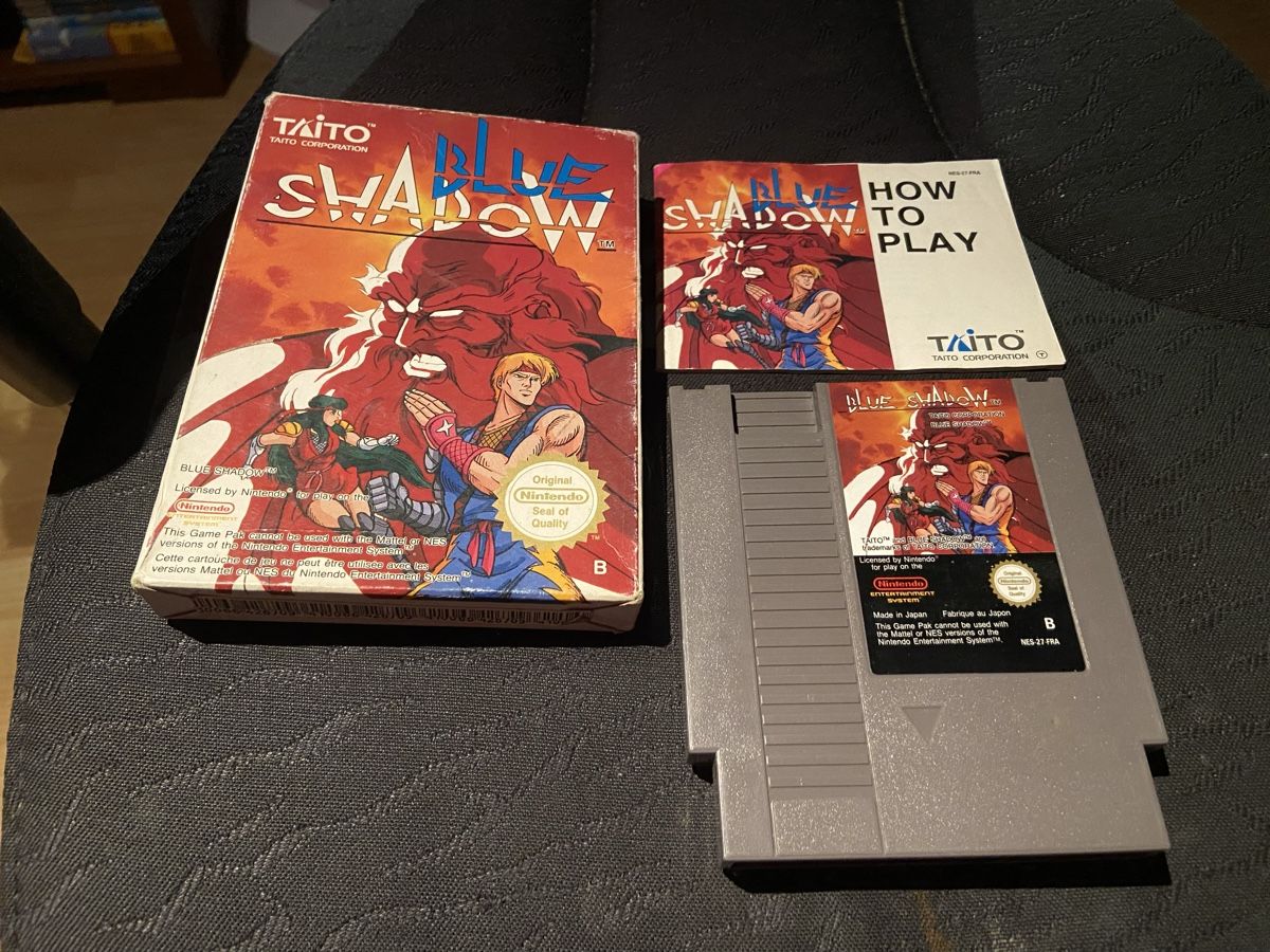 Nintendo Giochi: Blue Shadow Nes complet Nintendo – Usato da Lausanne venduto da sauvezretrogames