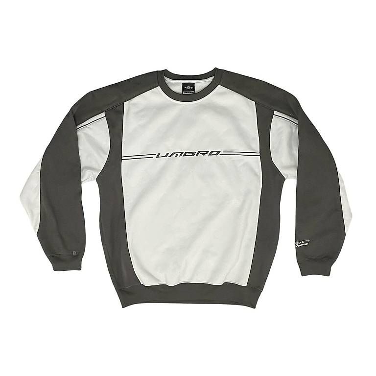 Pulls & Sweat-shirts: Umbro Sweatshirt - white and grey – D'occasion à Zürich par deflipper