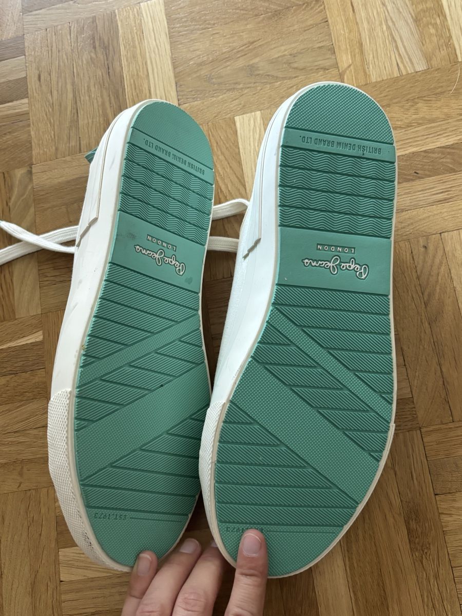 Pepe Jeans Scarpe da donna: Baskets Pepe Jeans blanc, neuf – Nuovo (secondo la descrizione) da Vevey venduto da lau_c6mw 3