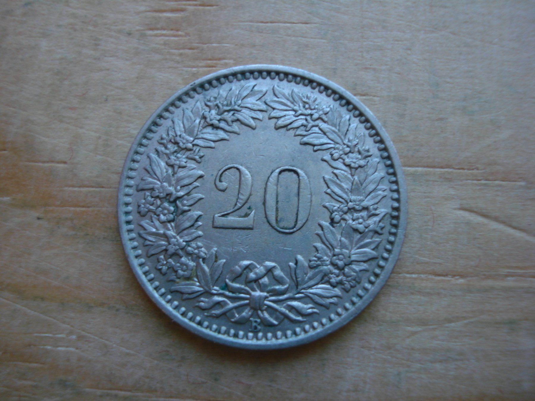 Tutti le monete: (S1) 20 Rappen 1957 – Usato da Erlach venduto da Net-Coins 1