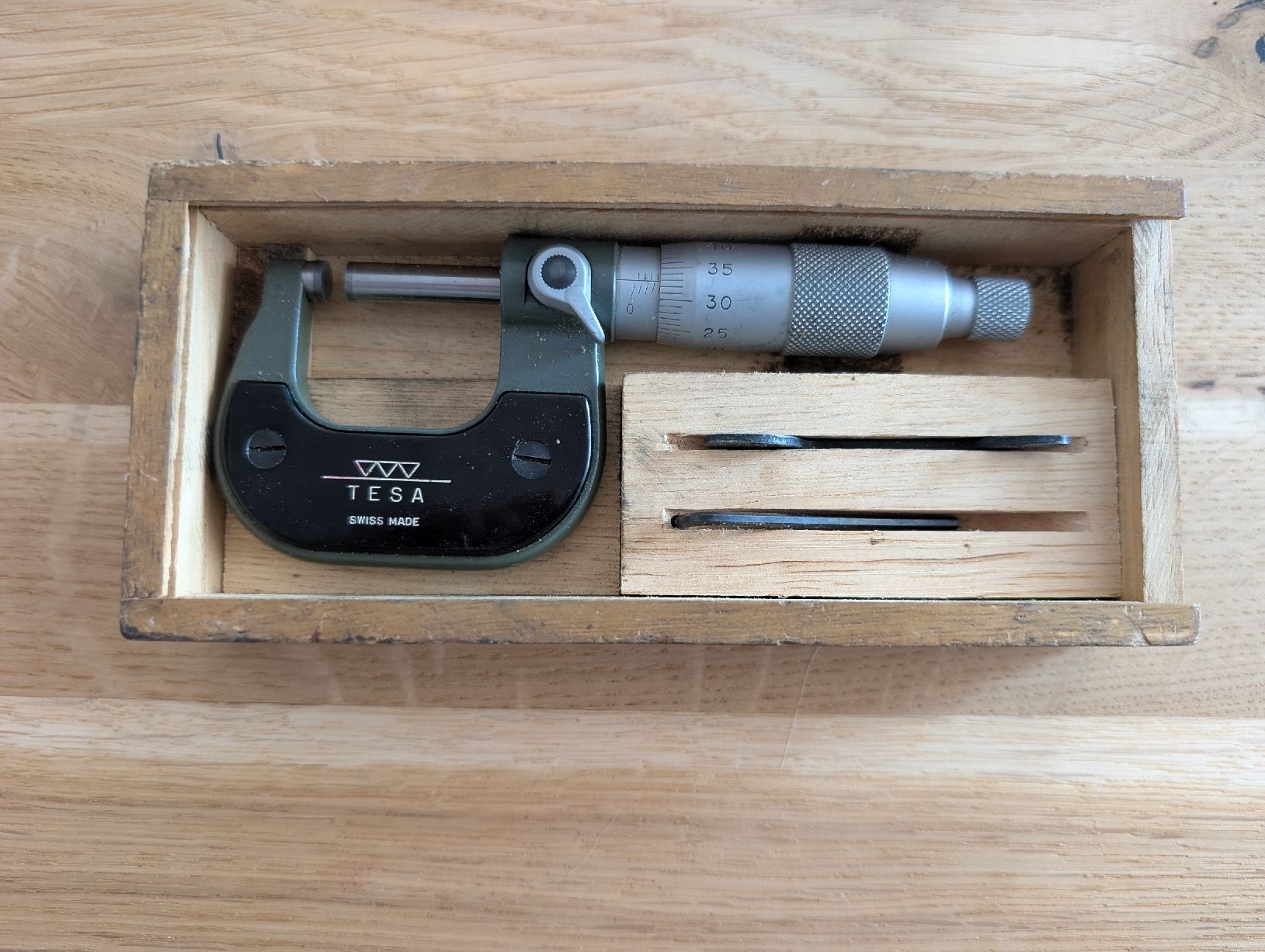 Tesa Messen: TESA Mikrometer Swiss Made gebraucht – Gebraucht aus Geuensee von wini90 2