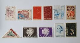 Collection de timbres anciens de Monaco