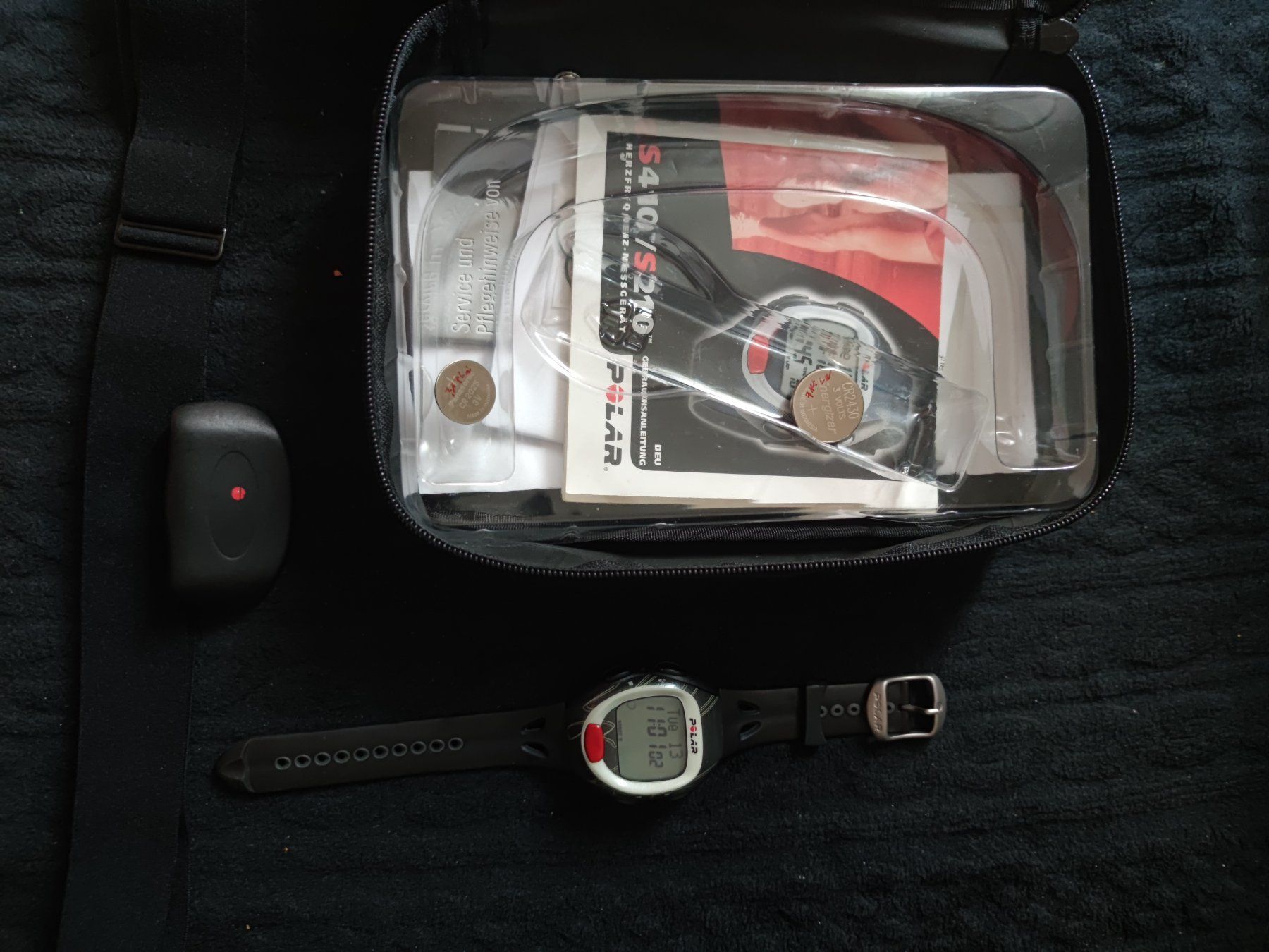 Polar Smartwatch: Polar S210 + Sendergurt – Gebraucht aus Meggen von Malecifent 2