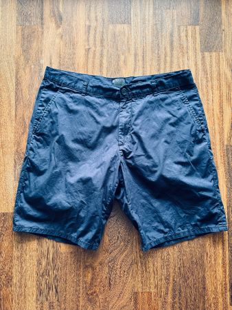 H&M Shorts Blau Slim Fit Grösse 34