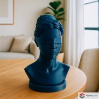 Blindfolded Lady Bust – Modern Sculpture - 3D Printed