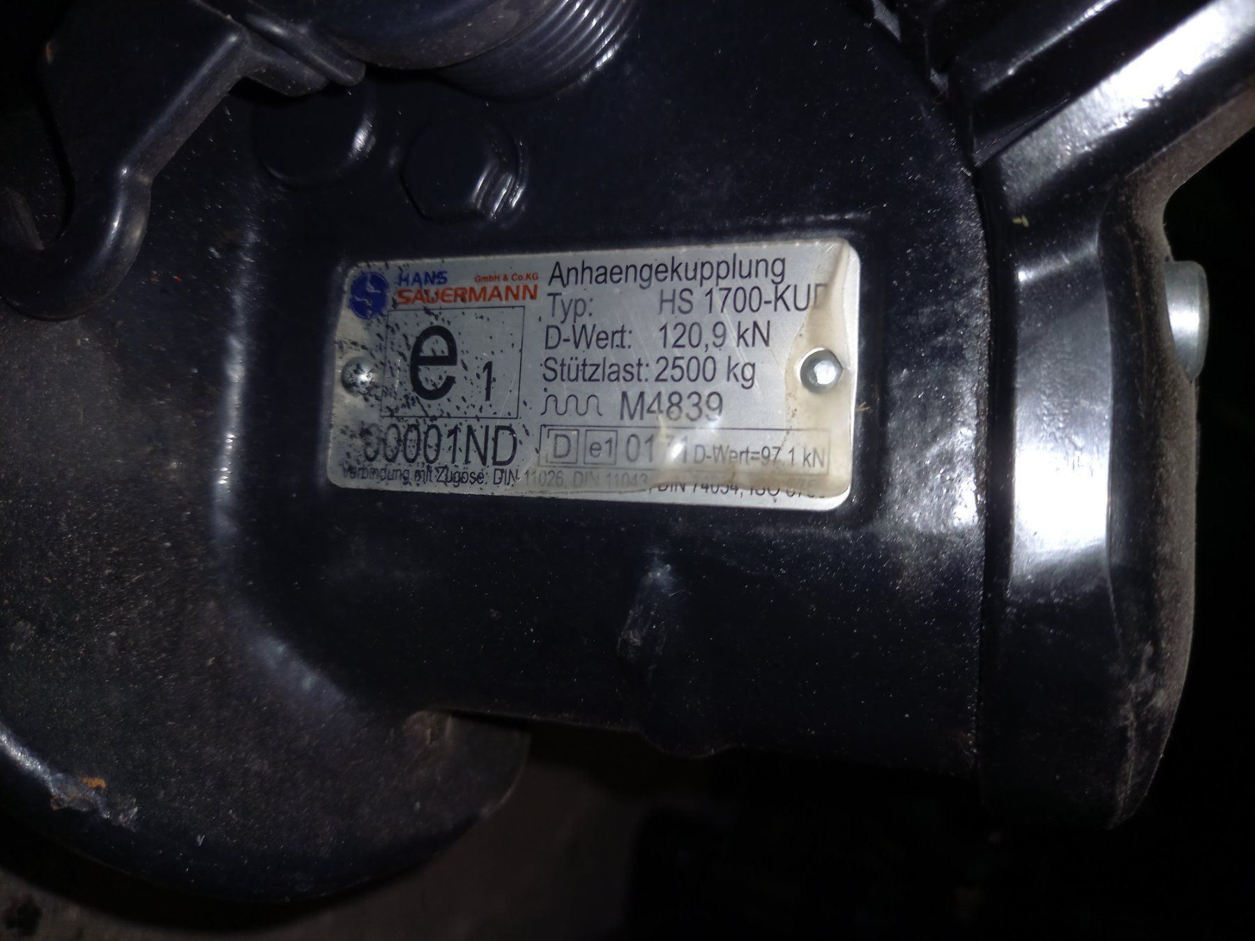 Anhängerkupplungen: Neues Sauermann Zugmaul Zu Deutz – Neu (gemäss Beschreibung) aus Buttwil von obelix-idefix 5