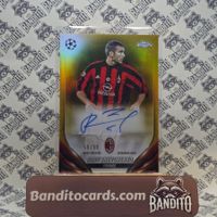 Topps Chrome Andriy Shevchenko auto /50 - AC Milan