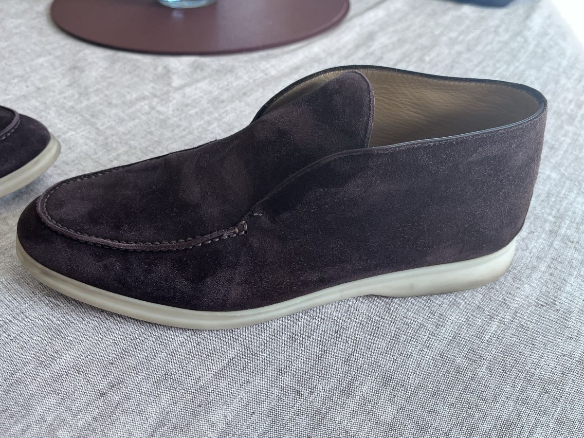 Loro Piana Scarpe da uomo: Loro Piana Open Walk boots Chocolate – Usato da Boudry venduto da martin8mum 5