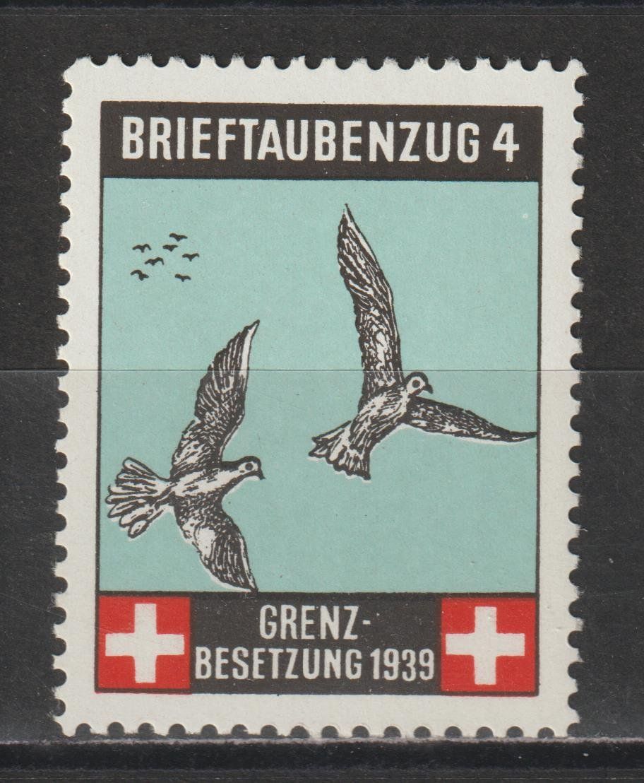 Tutti i francobolli: Brieftaubendienst Nr. 3/1 ** – Usato da Siebnen venduto da Fstaehli