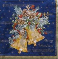Serviette glocken blau (w211)