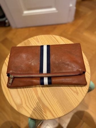 Funky Monkey Clutch in vegan leather