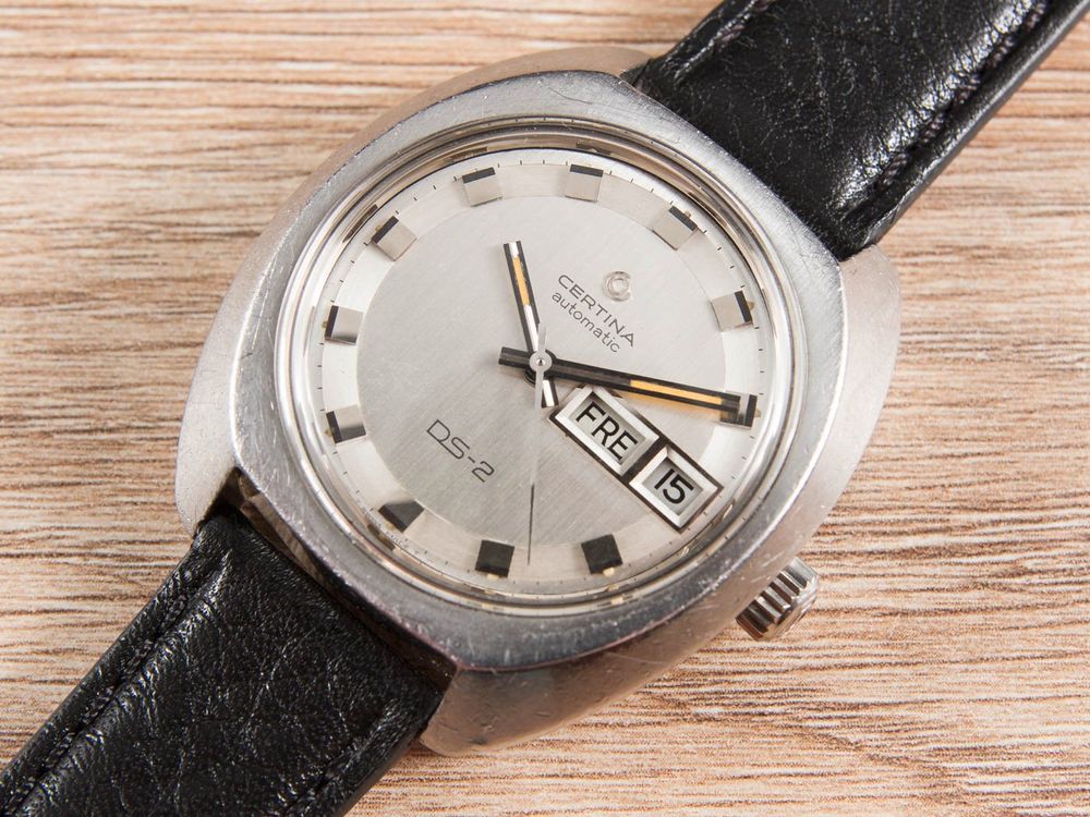 Swiss Made Alte Certina Uhren Wert Serviced Certina DS2 Day Date Vintage  Automatik Uhr 38 Mm