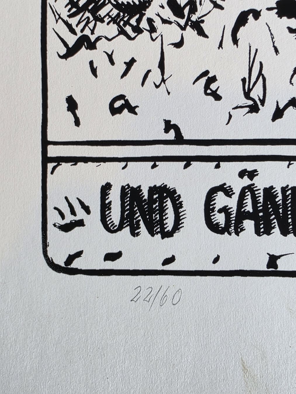 Xilografie: Triptychon H.P. Weber - Schiffli - Signiert 22/60 – Nuovo (secondo la descrizione) da Nyon venduto da elb_qt5b 5