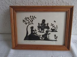 Kleiner Scherenschnitt Helly Naegelin