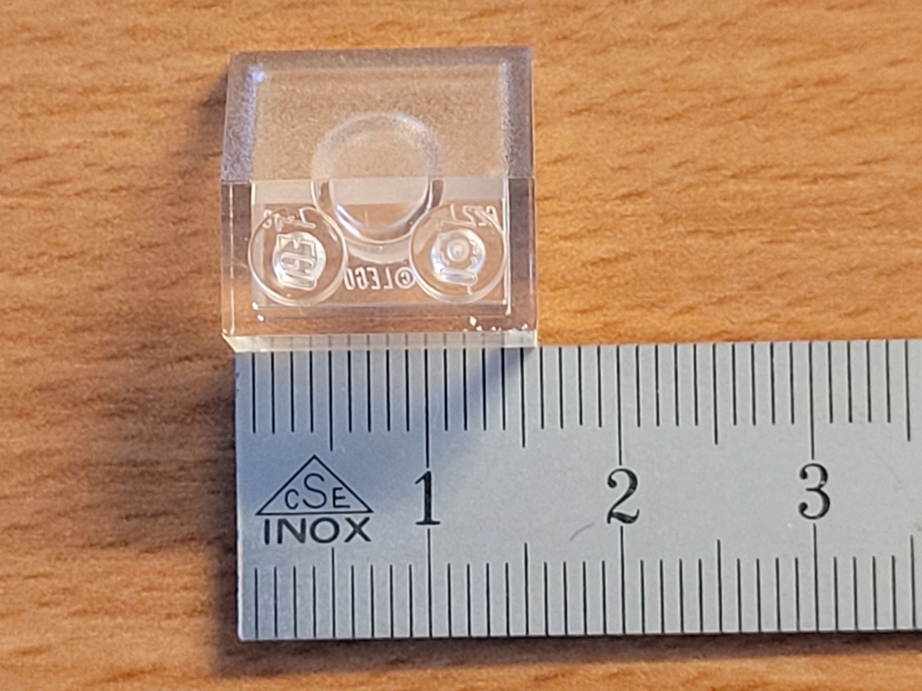Lego Kit di costruzioni: Lego - Pièce de rechange - 1x transparent de forme spéciale – Usato da Payerne venduto da tintin08 4