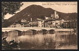 Ponte-Tresa /Lago di Lugano, Brücke im 