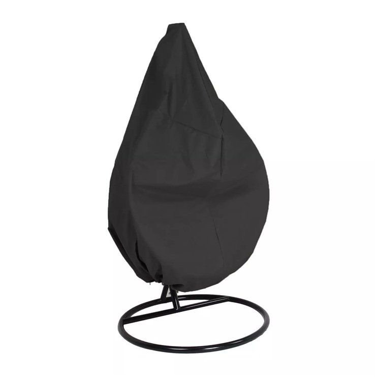 Gartenhängesitze: Polyrattan Hängesessel schwarz – Gebraucht aus Luterbach von PANIMA1 6