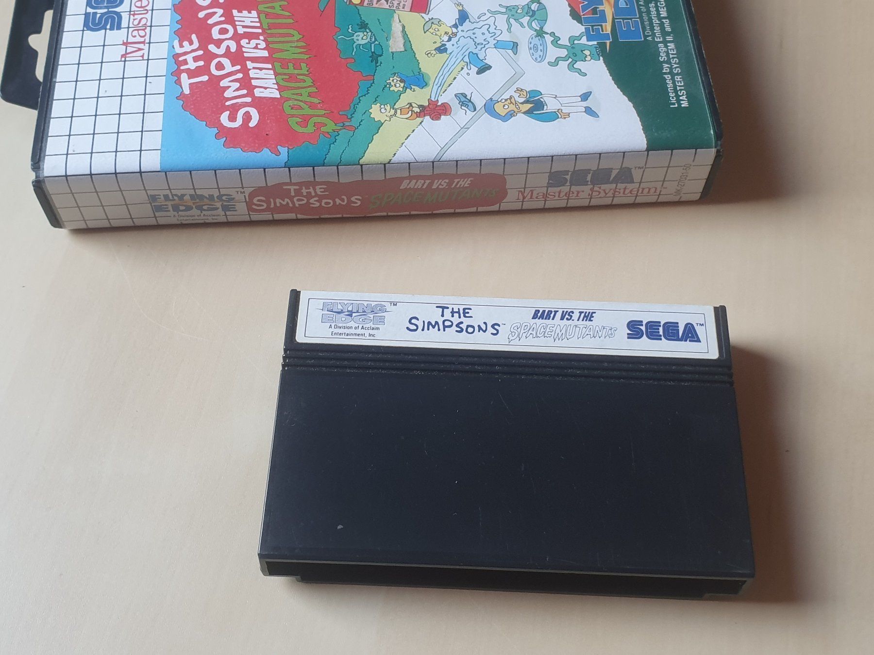 Sega Spiele: The Simpsons Bart vs the Space Mutants Master System – Gebraucht aus Stansstad von collectorsshop 2