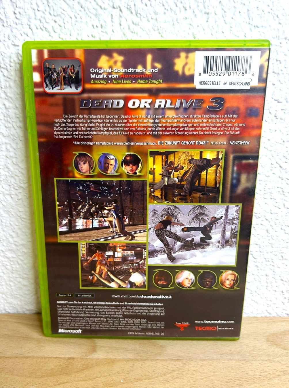 Microsoft Giochi: Dead or Alive 3 XBOX – Usato da St. Gallen venduto da bubblybee 1