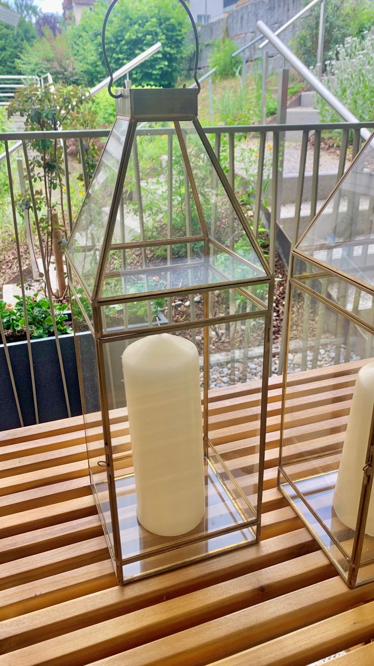 Lanterne: 3 Brass Candle Lantern – Usato da Zürich venduto da Angela_Fashion_Lover 4