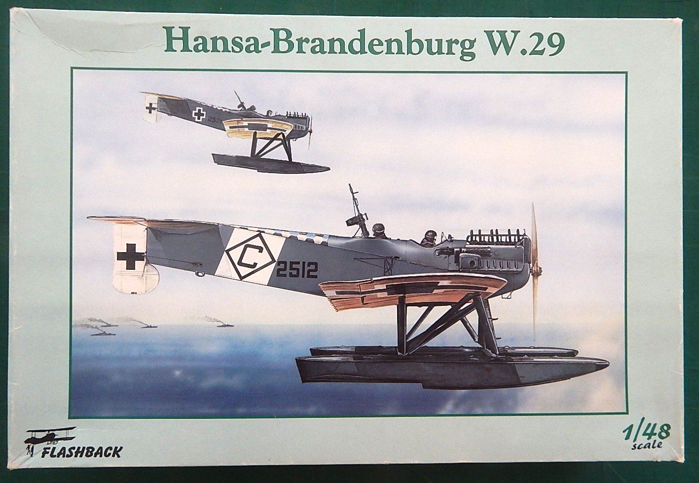 Kit di modellismo & Modellini statici: Hansa-Brandenburg W.29 – Nuovo e nell'imballaggio originale da Neuchâtel venduto da PAB2000