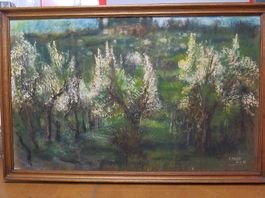 Oelgemälde des florentinischen Malers Gianfranco Mello