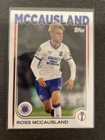 Topps Ross Mccausland Fc Rangers