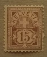 317) 64A Ziffermarke mit Falz Kt. 600.-