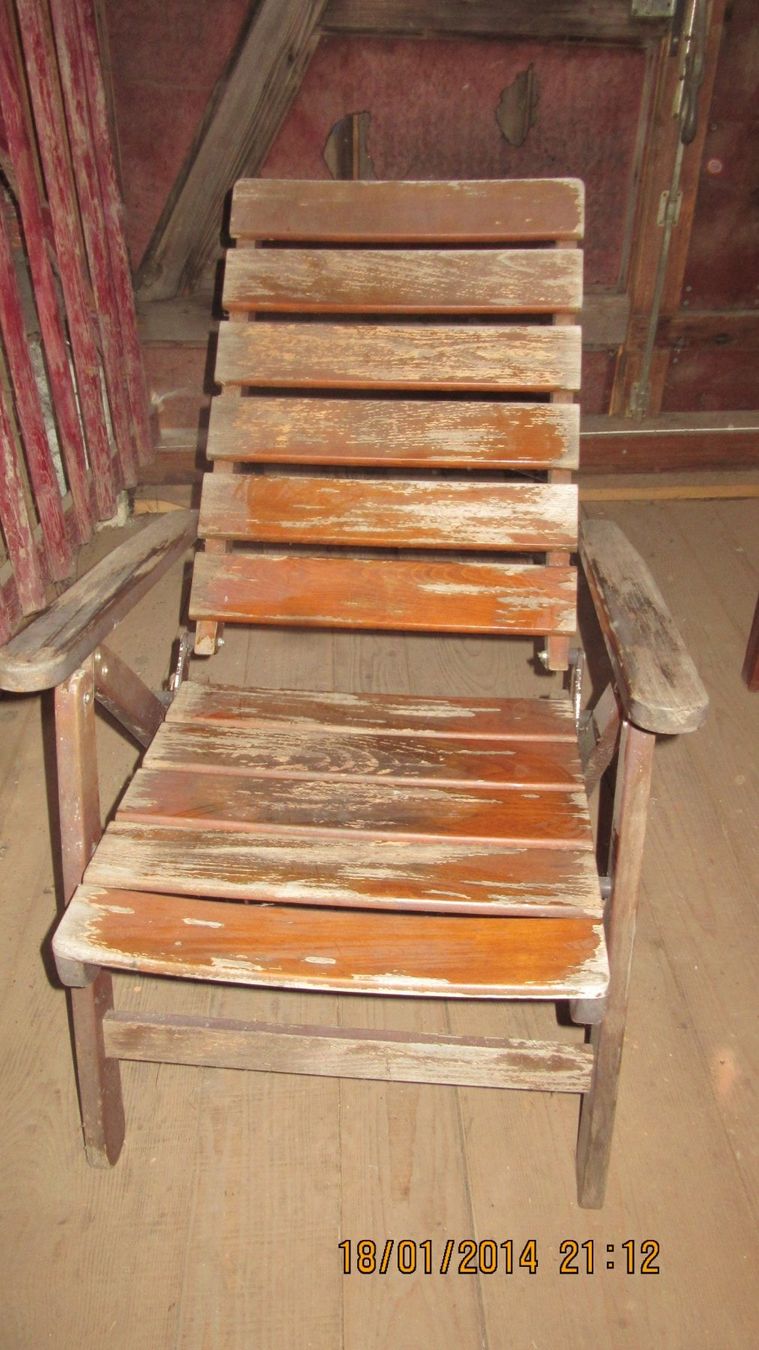 Chaises: GARTENSTUHL AUS HOLZ – D'occasion à Luzern par Friesenfrau