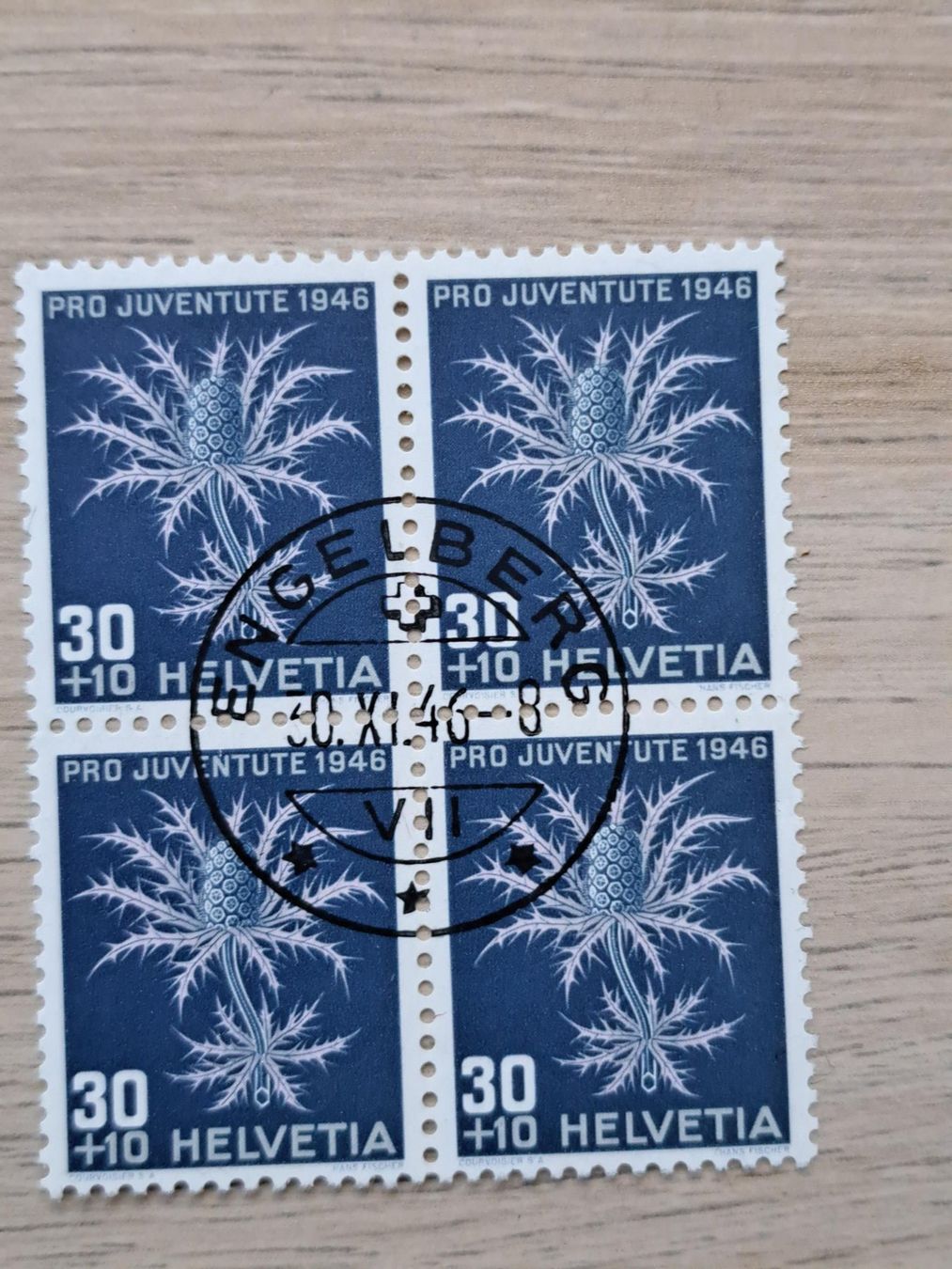 Tutti i francobolli: VB PJ 1946 ET – Usato da Strengelbach venduto da zruktsnre45 6