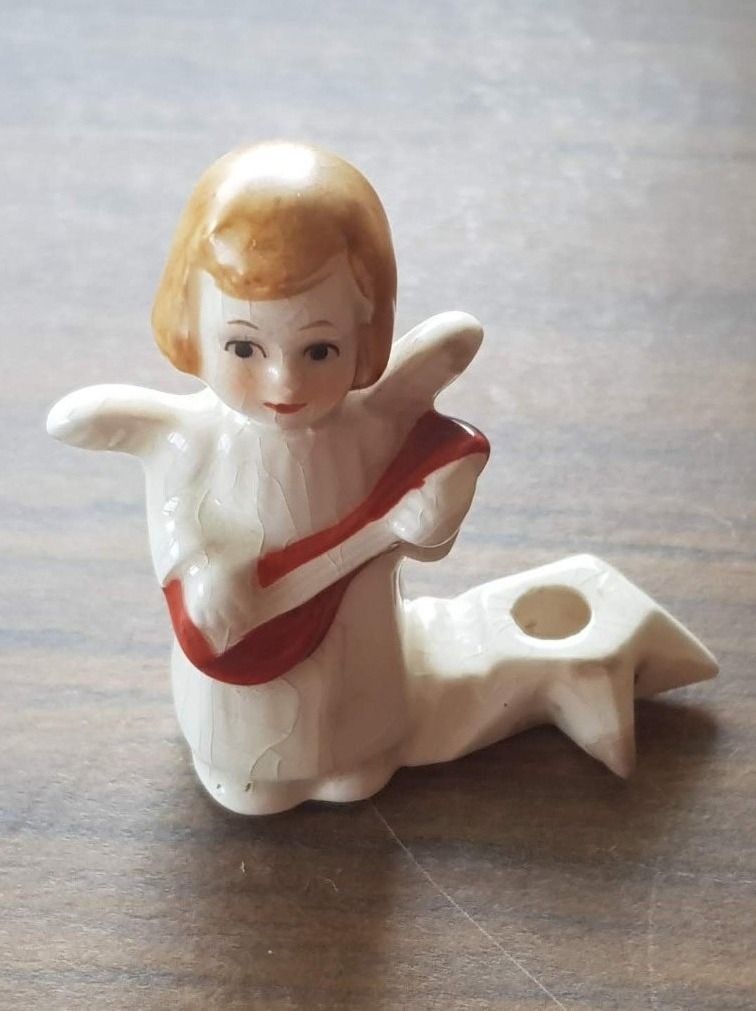 Statuette: Engel Goebel Kerzenständer 1950er – Usato da Mörschwil venduto da antiksalon 7