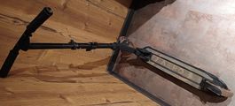 Aero Tretroller schwarz gebraucht höhenverstellbar 